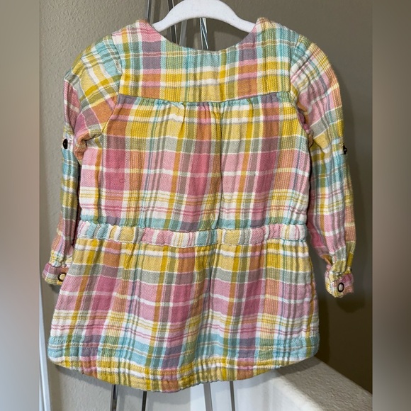 Beautiful ZARA Pastel Checkered Dress - Picture 2 of 4